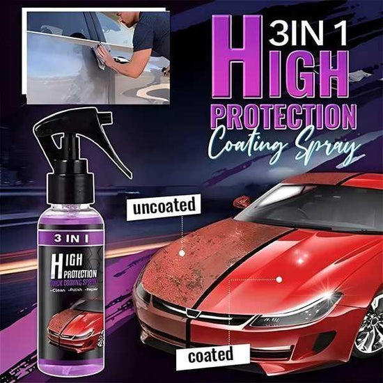 Hydrophobic Nano Car Polish & Scratch Repair Spray (Pack of 2)